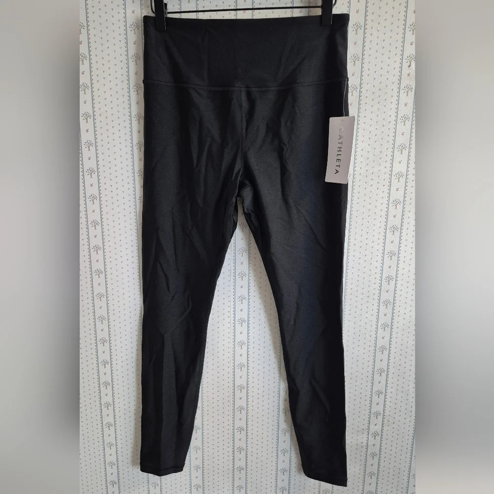 Athleta Black Elation Sheen Tights - Picture 5 of 11